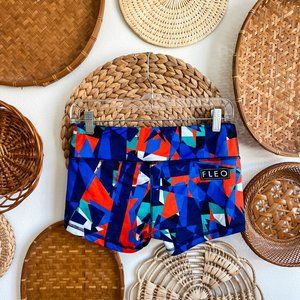 Geometric print Fleo shorts size small